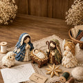 ✨ DIY Patchwork Nativity Scene Sewing Kit