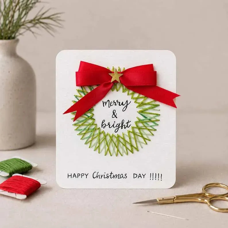 🎄 Merry & Bright Christmas DIY Kit (6 pcs)