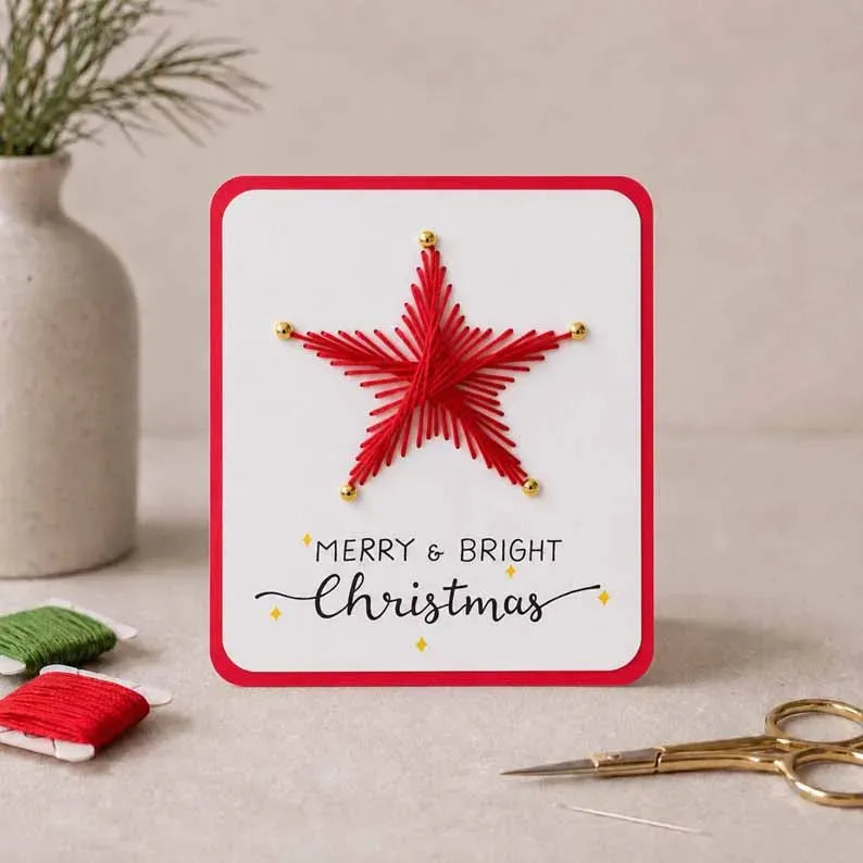 🎄 Merry & Bright Christmas DIY Kit (6 pcs)