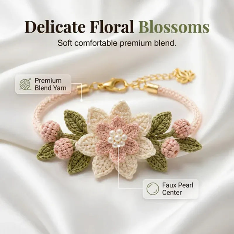 Nature-Inspired DIY Crochet Bracelet Kit